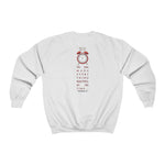God's Time Unisex Heavy Blend™ Crewneck Sweatshirt no. 1 with black lettering (The Most Beautiful Arrangement of Broken Collection)