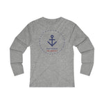 Anchored in Christ Women's Fitted Long Sleeve Tee