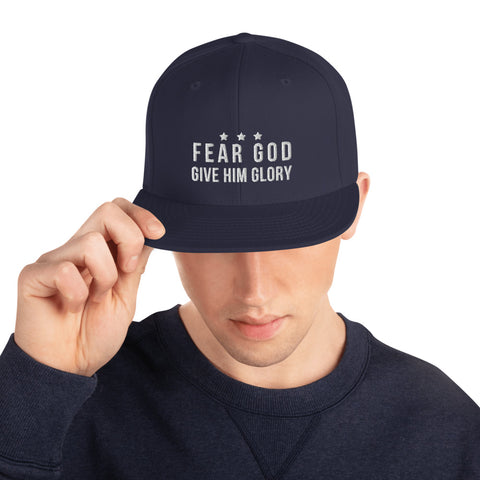 Fear God Give Him Glory Snapback Hat