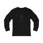 Anchored in Christ Women's Fitted Long Sleeve Tee