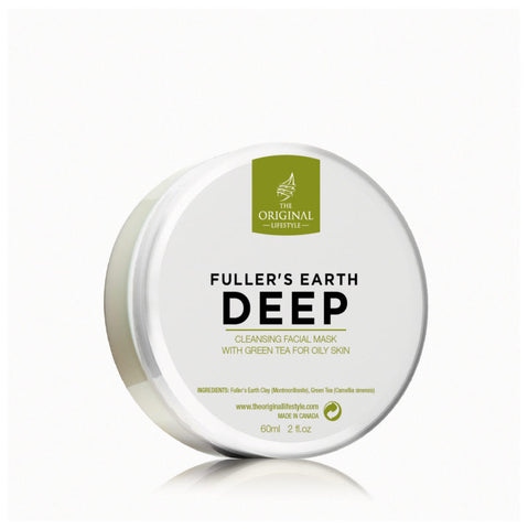 Fuller’s Earth Deep Cleansing Facial Mask (with Green Tea for oily skin)